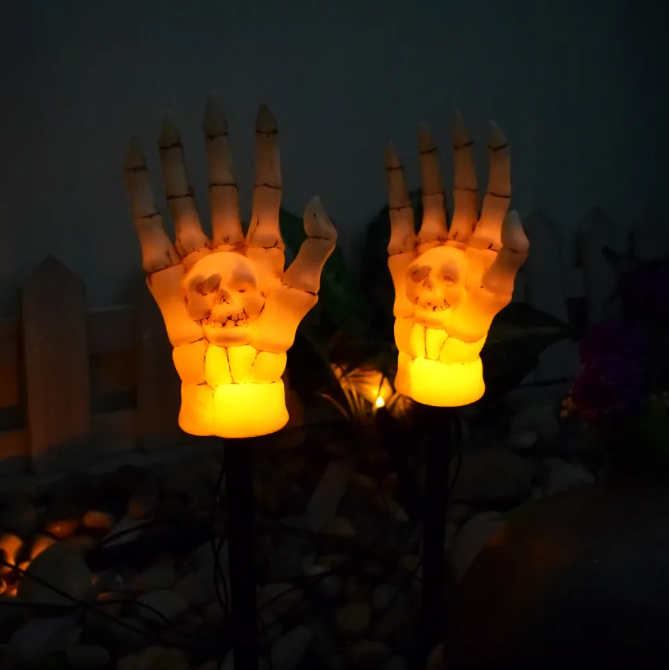Halloween Waterproof Ghost Hand Light Courtyard Solar Light